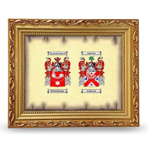 Anniversary Framed - Gold