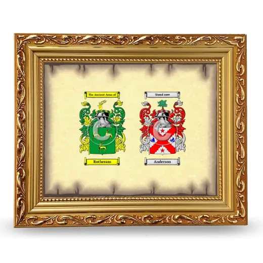 Anniversary Framed - Gold