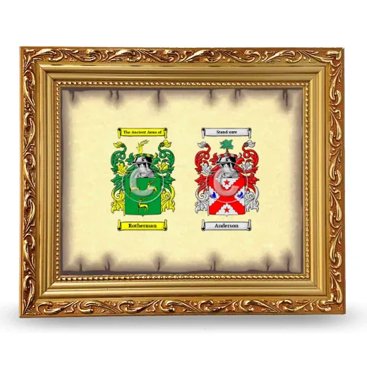 Anniversary Framed - Gold