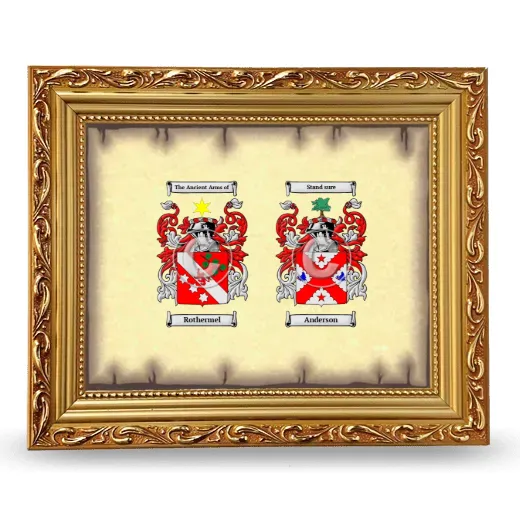 Anniversary Framed - Gold