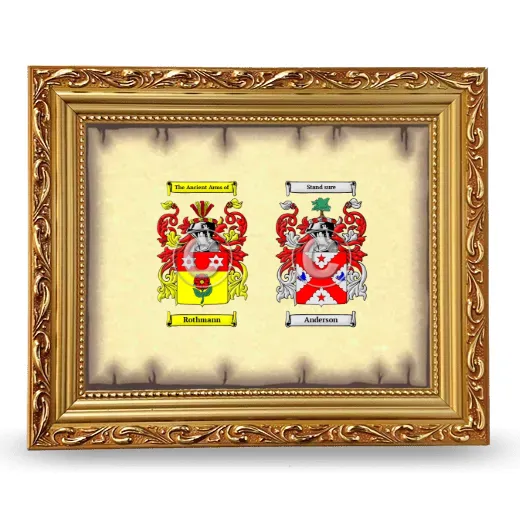 Anniversary Framed - Gold