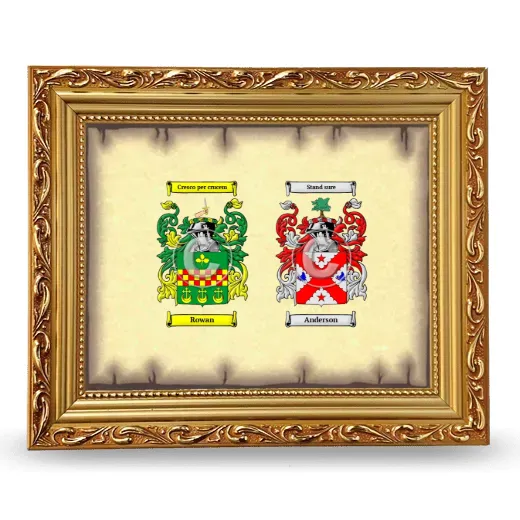 Anniversary Framed - Gold