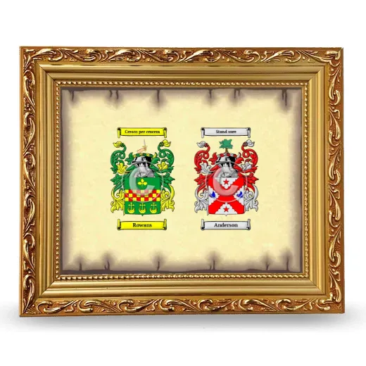 Anniversary Framed - Gold