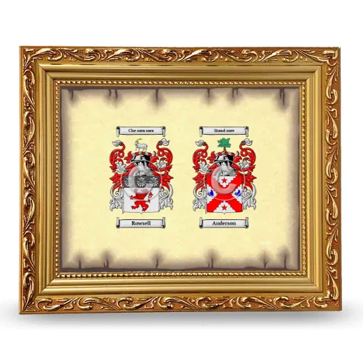 Anniversary Framed - Gold