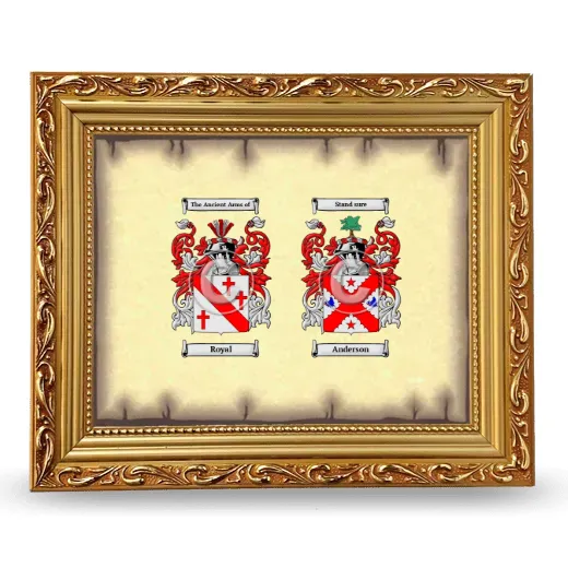 Anniversary Framed - Gold