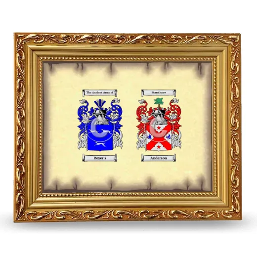 Anniversary Framed - Gold