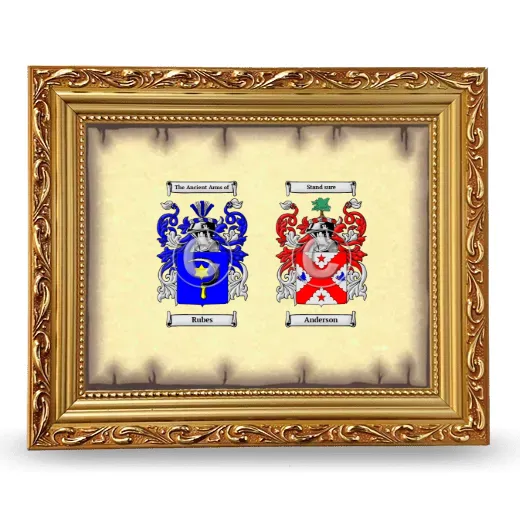 Anniversary Framed - Gold