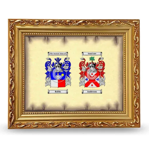 Anniversary Framed - Gold