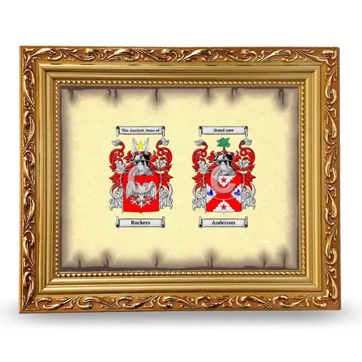 Anniversary Framed - Gold