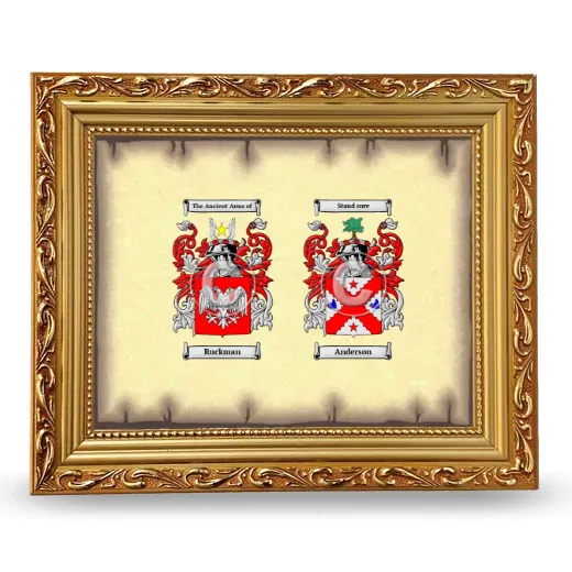 Anniversary Framed - Gold