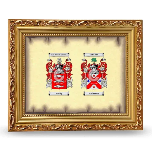 Anniversary Framed - Gold