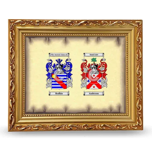 Anniversary Framed - Gold