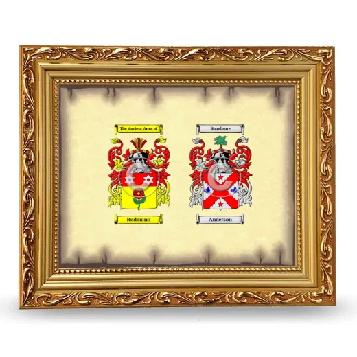 Anniversary Framed - Gold