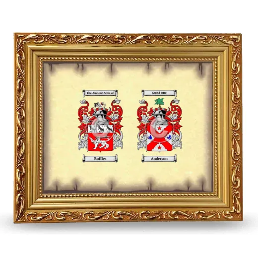 Anniversary Framed - Gold