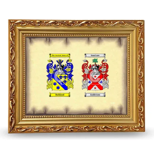 Anniversary Framed - Gold