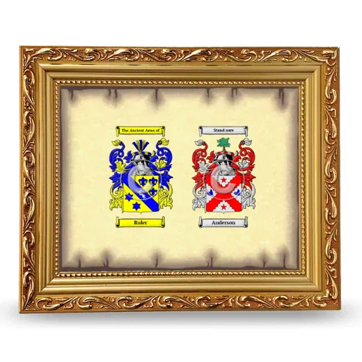 Anniversary Framed - Gold