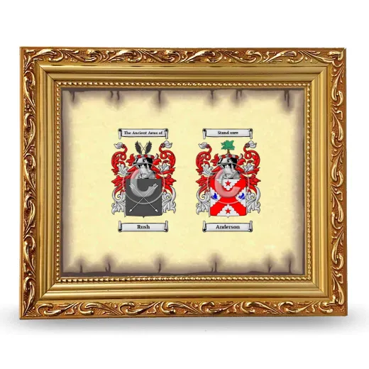 Anniversary Framed - Gold