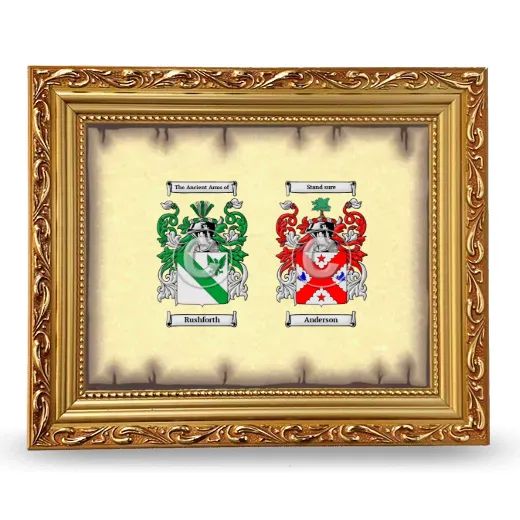 Anniversary Framed - Gold