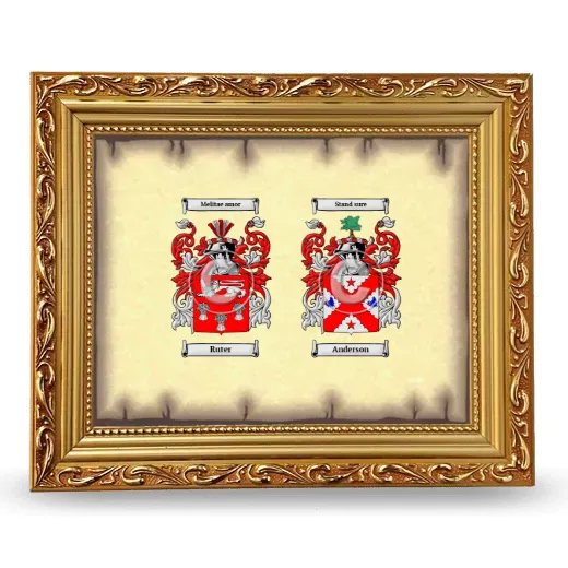 Anniversary Framed - Gold