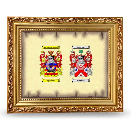 Anniversary Framed - Gold