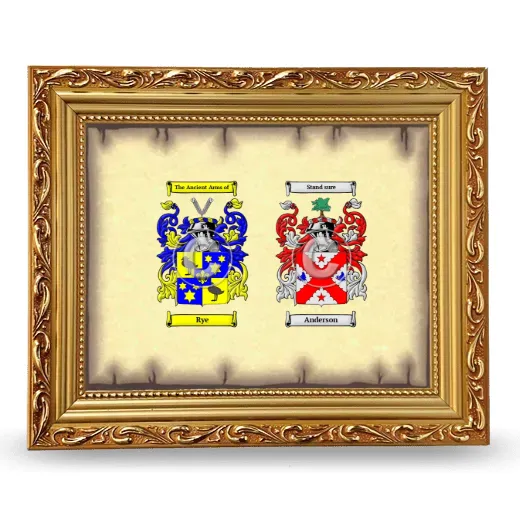 Anniversary Framed - Gold