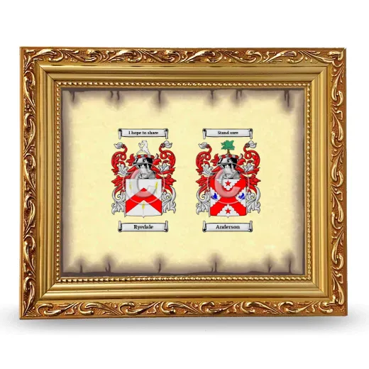 Anniversary Framed - Gold