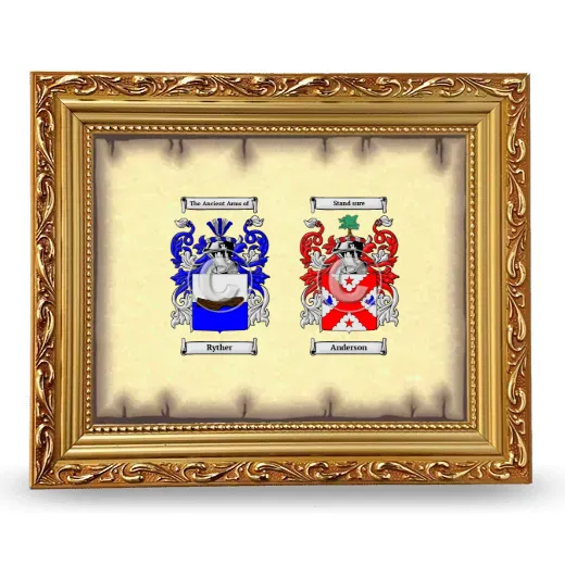 Anniversary Framed - Gold