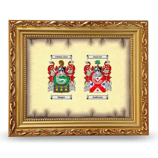 Anniversary Framed - Gold