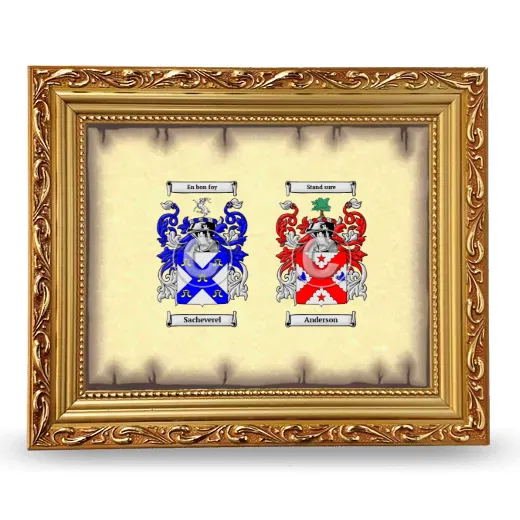 Anniversary Framed - Gold