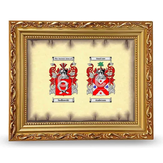 Anniversary Framed - Gold