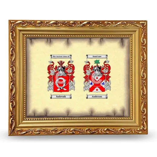 Anniversary Framed - Gold