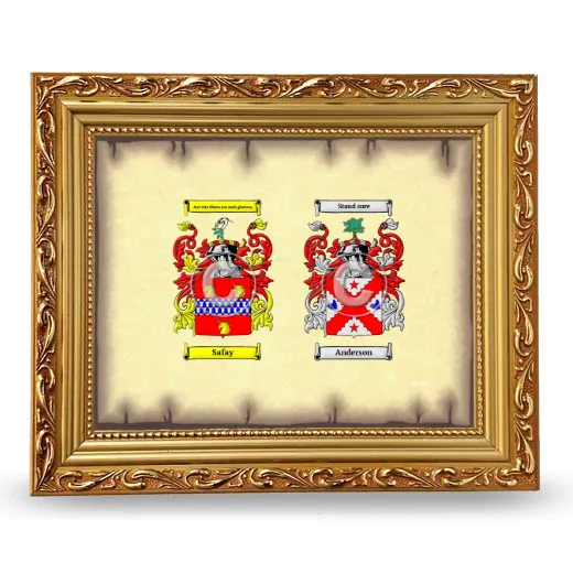 Anniversary Framed - Gold