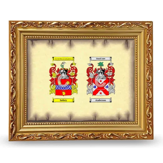 Anniversary Framed - Gold