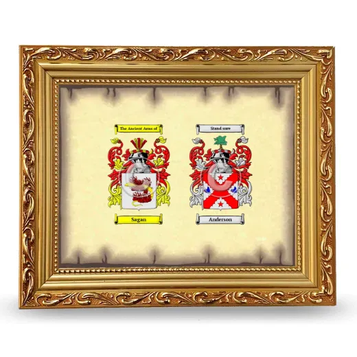 Anniversary Framed - Gold