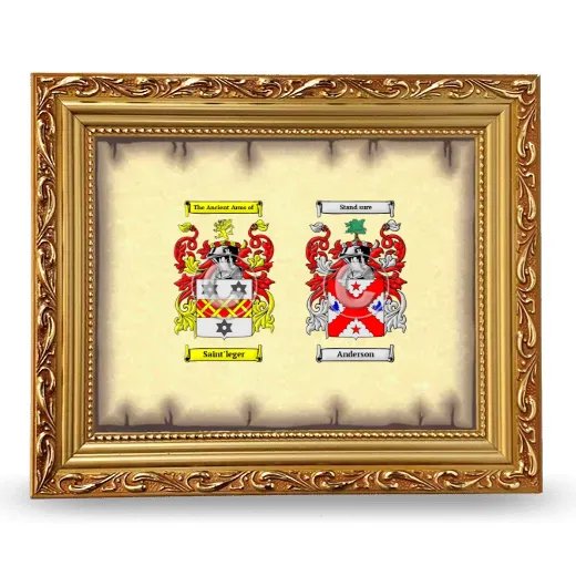 Anniversary Framed - Gold