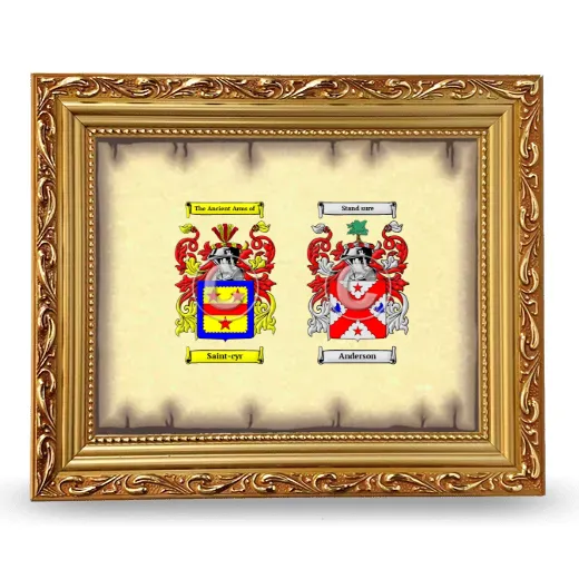 Anniversary Framed - Gold