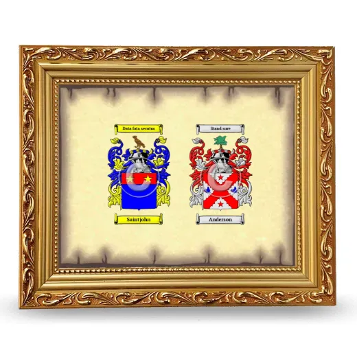 Anniversary Framed - Gold