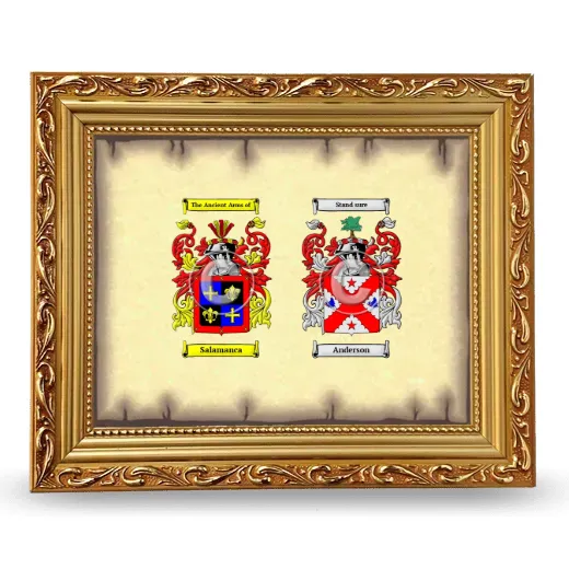 Anniversary Framed - Gold