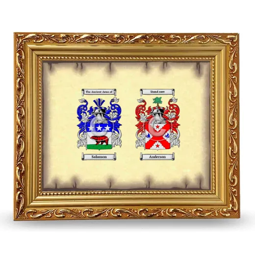 Anniversary Framed - Gold