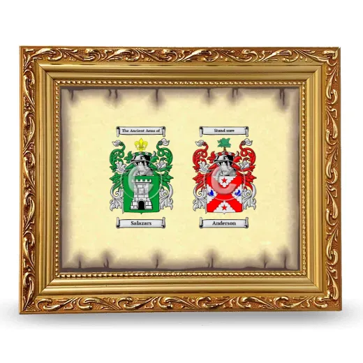 Anniversary Framed - Gold