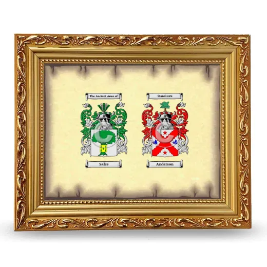 Anniversary Framed - Gold