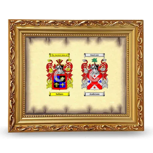 Anniversary Framed - Gold