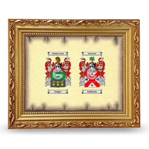 Anniversary Framed - Gold