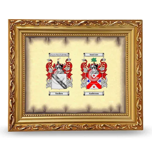 Anniversary Framed - Gold