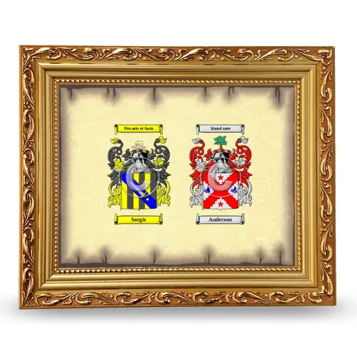 Anniversary Framed - Gold