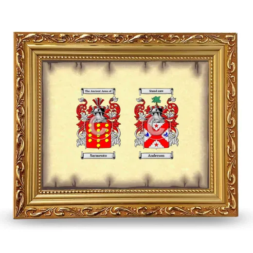 Anniversary Framed - Gold