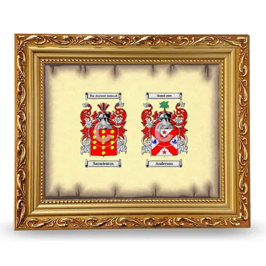 Anniversary Framed - Gold