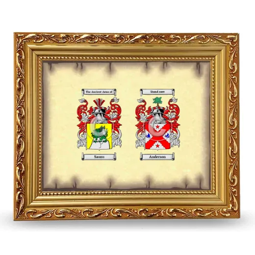 Anniversary Framed - Gold