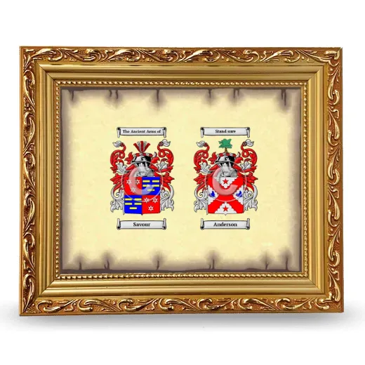 Anniversary Framed - Gold