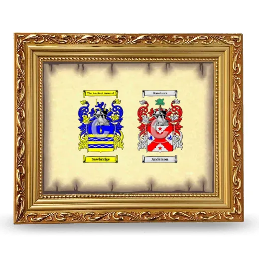 Anniversary Framed - Gold